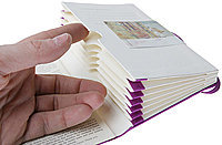 Книжка-портфель Moleskine Ван Гог – Карманная. Фиолетового цвета
