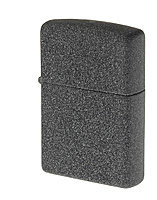 Зажигалка Zippo — Черный камень (Iron Stone)