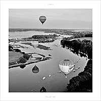 Фотография в интерьер: Воздушные шары над заливом. Маленькое море — Entre ciel et golfe. Petite mer