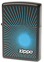 Зажигалка Zippo – Звездная вспышка (Starburst blue)