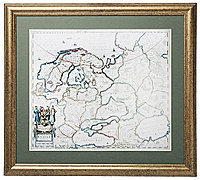 Карта России. 1633 год