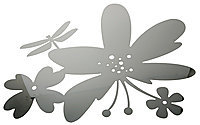 Гибискус (Hibiskus), серия “Лужицы” — Наклейки в интерьер
