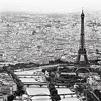 Фотография в интерьер: Эйфелева Башня — La Tour Eiffel